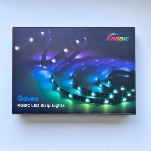 Govee RGBIC LED USB Strip Lights 6.54ft USB for TV/Computer NIB